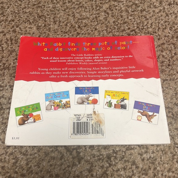 White Rabbit’s Color Book by Alan Baker - Picture 2 of 7